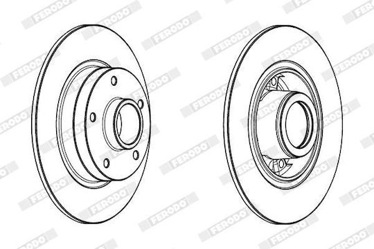 Ferodo Brake Disc Ddf1732-1
