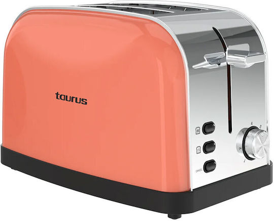 Taurus Φρυγανιέρα 2 Θέσεων 950W Γκρι