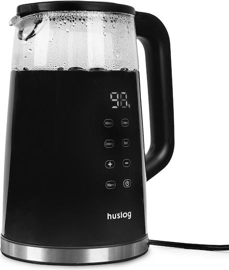 Huslog Електрическа Кана 1.7л 2200W Черна