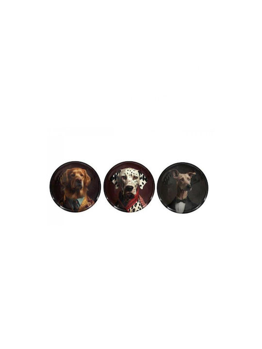 Atmosphera Dog Wall Decor Plate 30x30cm