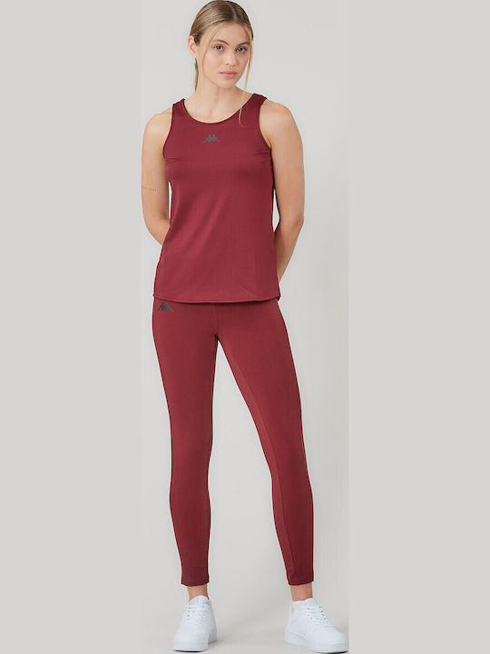 Gattam Women's Athletic Blouse Sleeveless Bordeaux