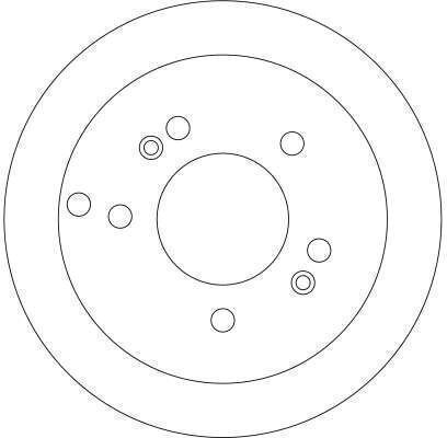 Trw Bremsscheibe Df4281