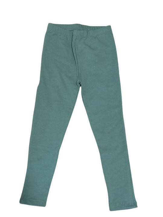 Kinder Leggings Lang Aqua
