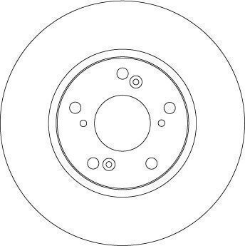 Trw Brake Disc Df4486