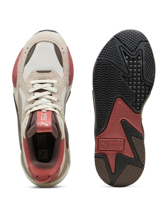 Rs-x Heritage Sneakers Warm White / Flat Bronze
