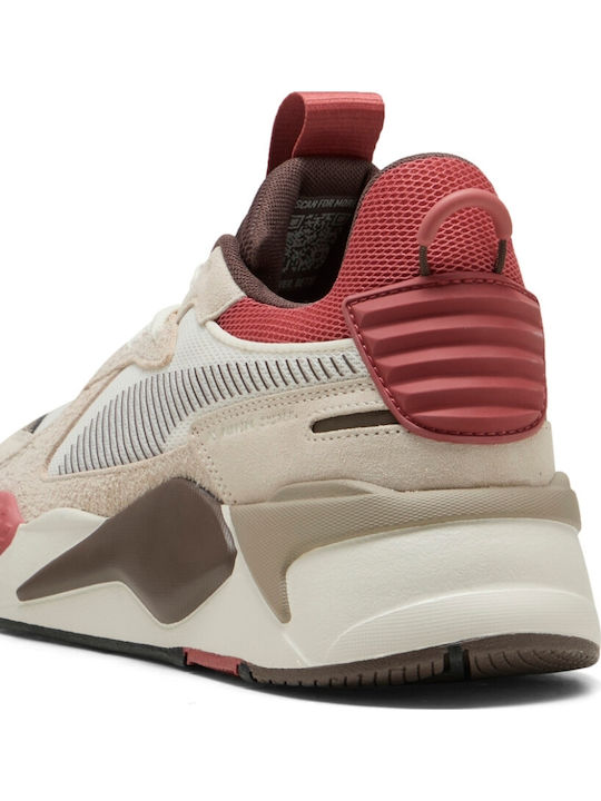 Rs-x Heritage Sneakers Warm White / Flat Bronze
