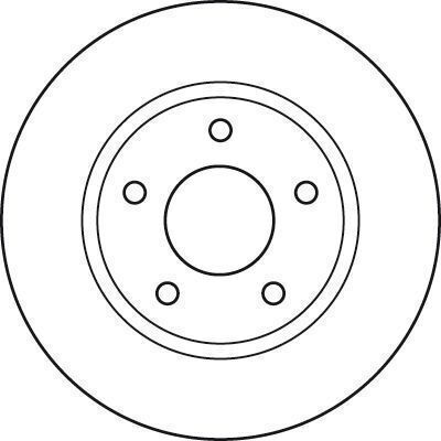 Trw Brake Disc Df4933