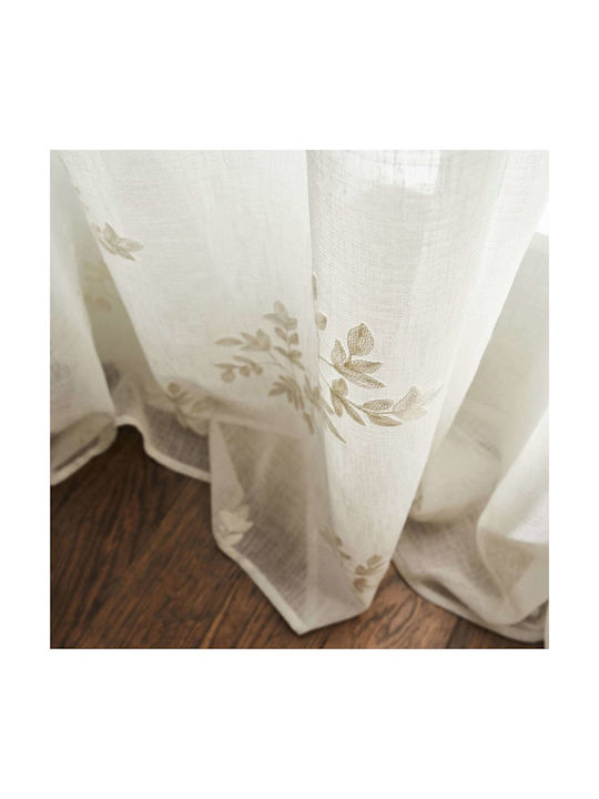 Gofis Home Curtain With Pencil Pleat White 140x280cm