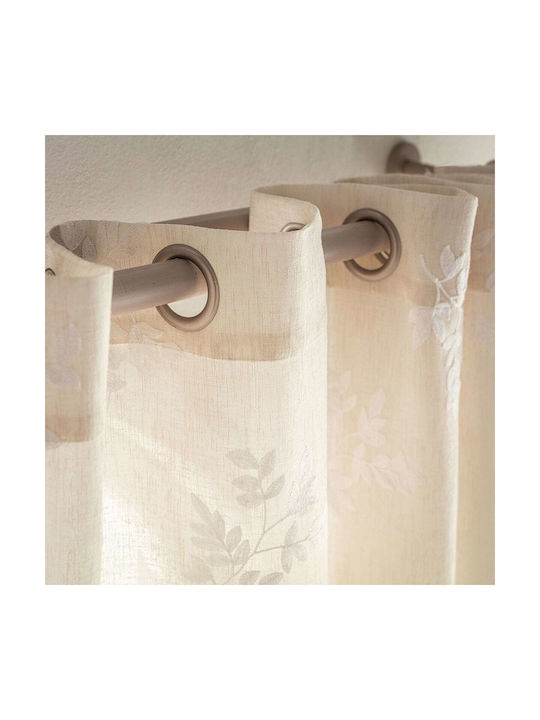 Gofis Home Perdea Cu Capse Bej 140x280cm