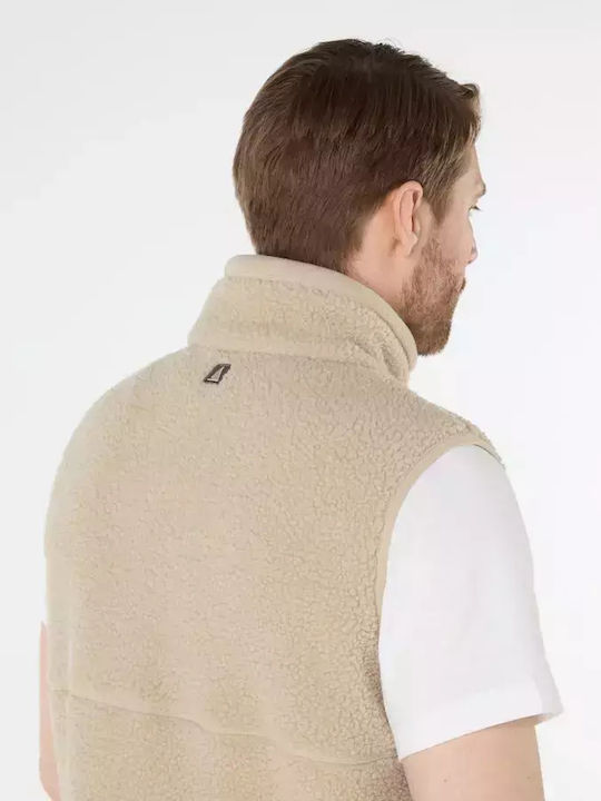 Ανδρική Ζακέτα Fleece Μπεζ
