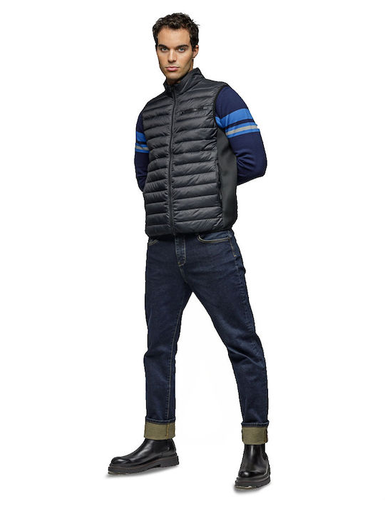 Ärmellos Jacke Black