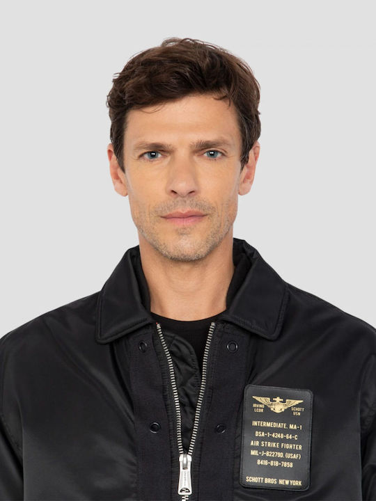 Jacke Bomber Black