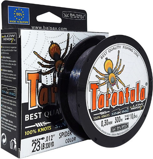 Fishing Line Balsax Tarantula 500m Gray 0.40mm