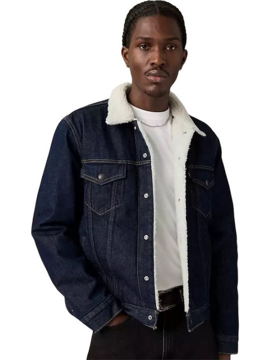Sherpa Geacă Dark Indigo