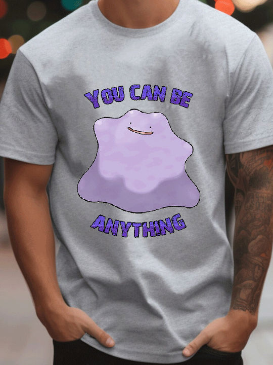 Fruit of the Loom Pokemon Ditto Μπλούζα Pokemon Βαμβακερή Fruit of the Loom Pokemon Ditto Μπλούζα Pokemon Βαμβακερή
