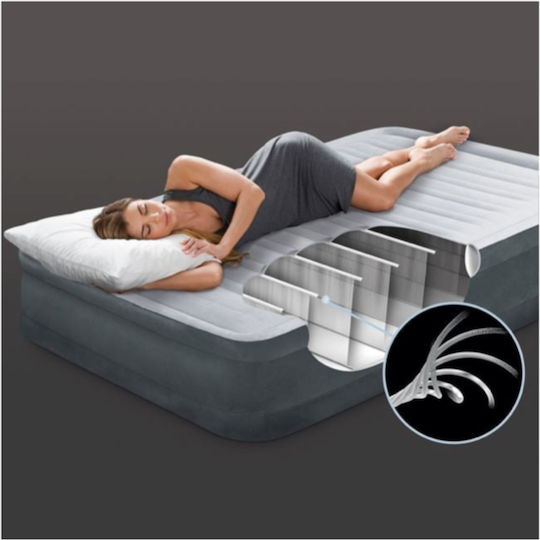 Aufblasbares Camping-Luftmatratze Einzel mit Elektrischer Pumpe 191x99x33cm