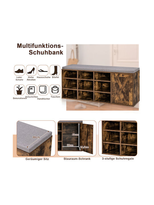 Fabric Shoe Organizer 110.5x30x49cm