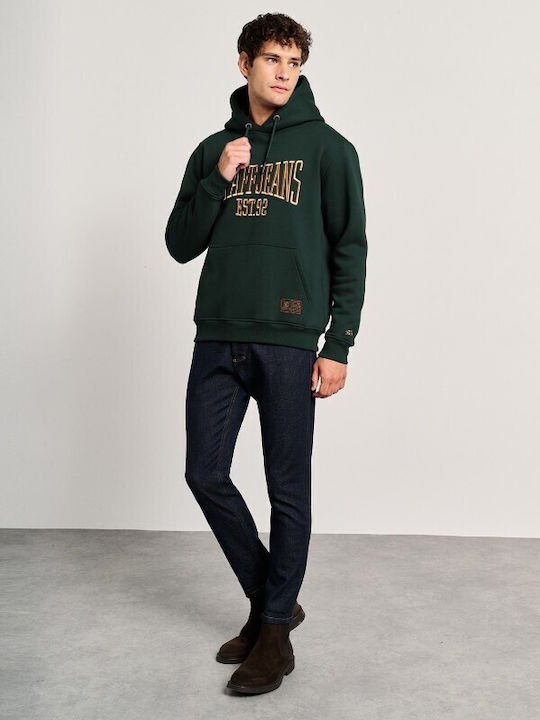 Sweatshirt with Hood Green