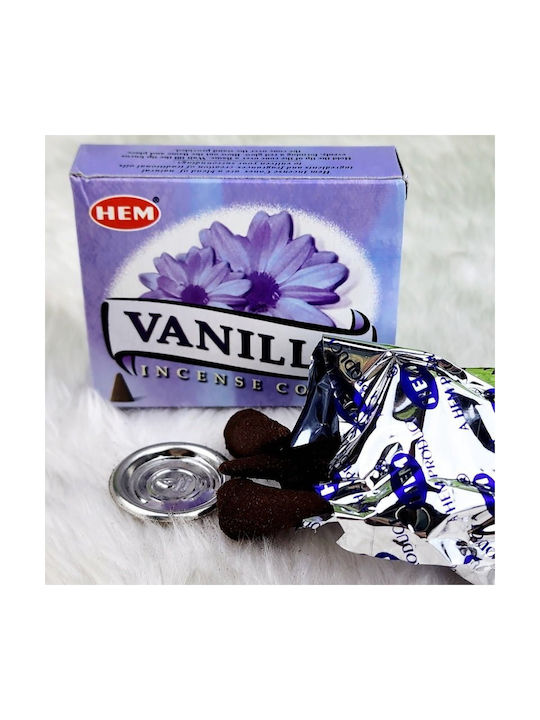 Ароматни Конуси Ванилия Hem Vanilla Cones 10 Бройки