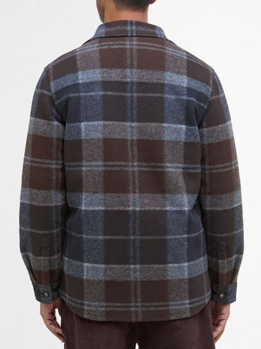 Μακρυμάνικo Overshirt Καρό Midnight Oak