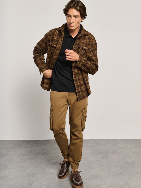 Original Μακρυμάνικo Overshirt Brown 61-105.054.Ν0000