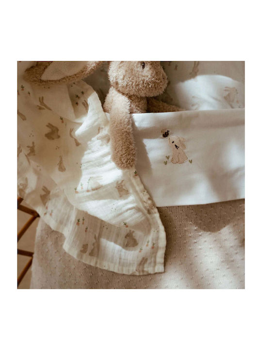 Little Dutch Blanket Nursery Swaddling Blankets Knitted Beige 70x100cm