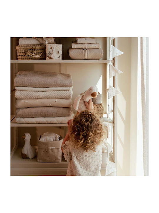 Little Dutch Blanket Nursery Swaddling Blankets White 70x100cm