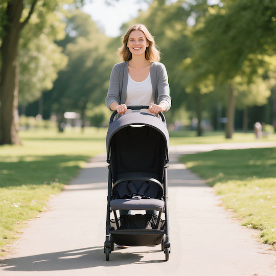 Aiyaplay Baby Stroller Suitable for Newborn Dark Grey 6.3kg