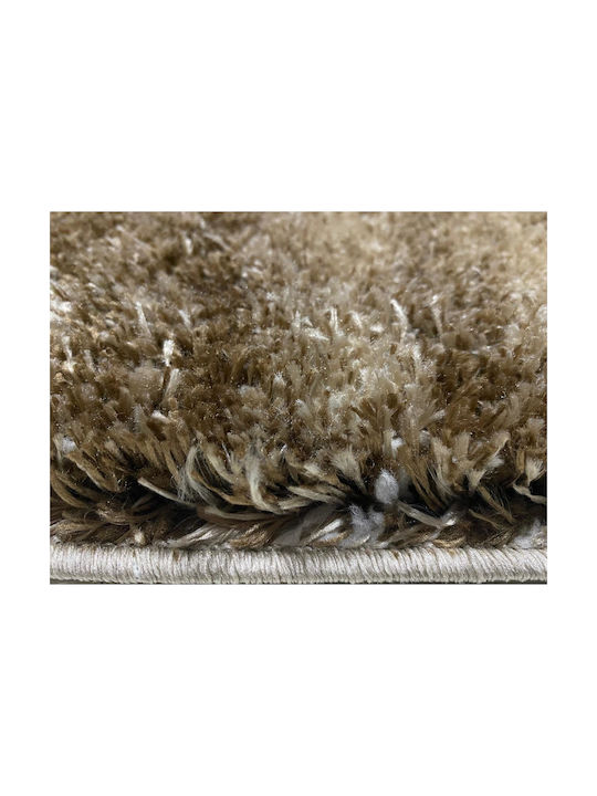Jasmine Js Shaggy Bedroom Rugs Set Camel Brown JS-533-camel-brown-Set 3pcs