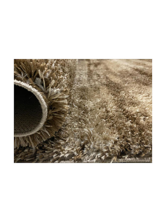 Jasmine Js Shaggy Bedroom Rugs Set Camel Brown JS-533-camel-brown-Set 3pcs