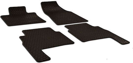 Umbrella Set Covorașe Față și Spate 4buc din Furtun pentru Kia Sorento 2002-2009 Negre