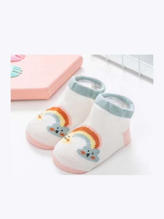 Babykids Παιδικές Κάλτσες Αντιολισθητικές Rainbow