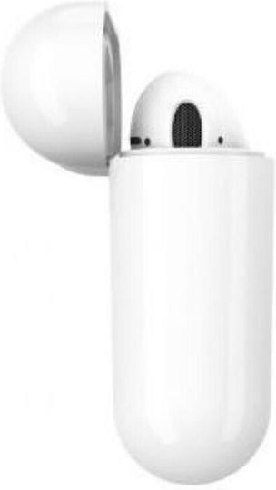 Borofone BW89 Earbud Bluetooth Handsfree Earphones with Charging Case White