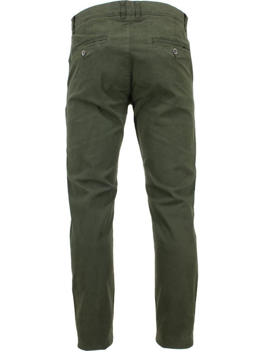 Pantaloni Chino cu Croială Normală Πρασινο Steve-army Green