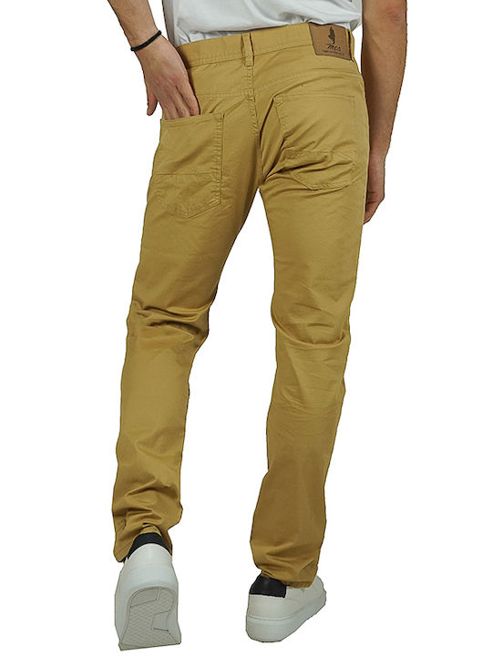Παντελόνι Chino Ελαστικό σε Slim Εφαρμογή Μπεζ