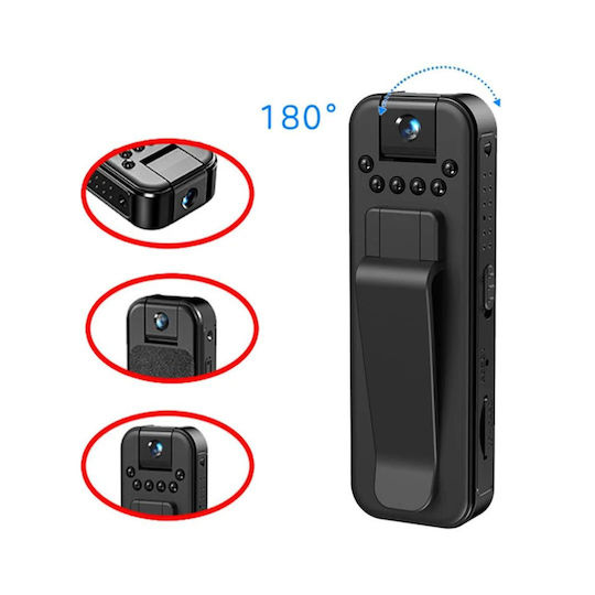 Taggo Cameră Ascunsă 8MP cu Slot pentru Card de Memorie
