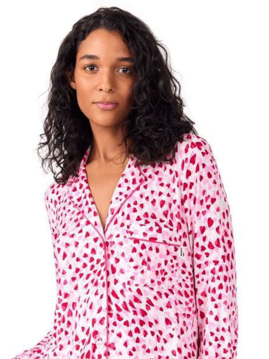 DKNY Set Pijamale pentru Femei Pink