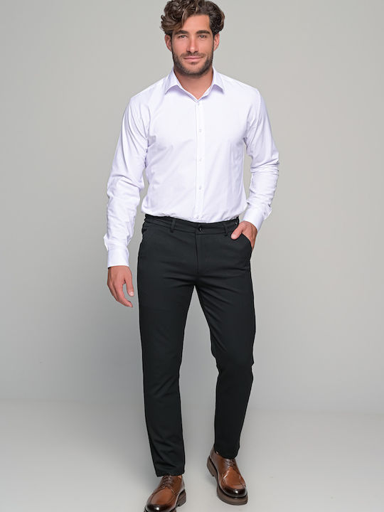Piazza Nova Men's Black Trousers