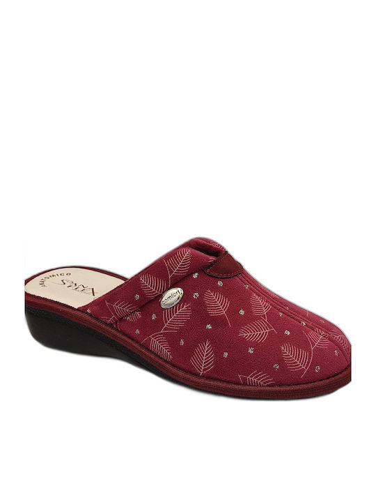 Anatomical Women's Slippers Burgundy