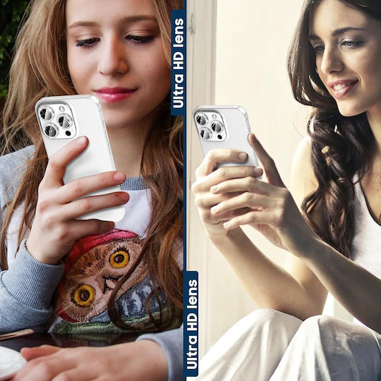 Προστασία Προστασία Κάμερας Tempered Glass Ασημί για το iPhone 17 Pro, iPhone 17 Pro Max