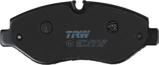 Trw Gdb1698 Комплект Спирачни Накладки Дискови Спирачки