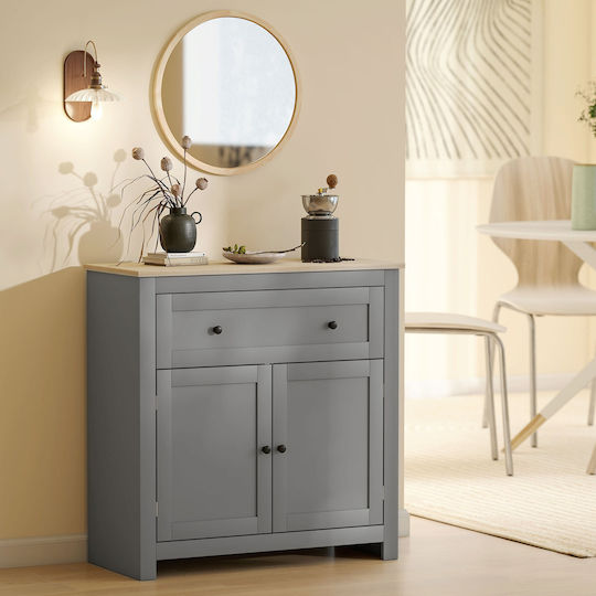 Sideboard made of Wood & Metal with Drawers Colorful 78.5x35x80cm