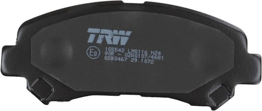 Trw Gdb3467 Set Plăcuțe De Frână Disc De Frână
