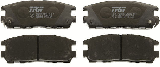 Trw Gdb1187 Brake Pad Set Disc Brake