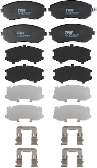 Trw Gdb3371 Brake Pad Set Disc Brake
