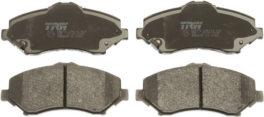 Trw Brake Pad Set Disc Brake Gdb4605