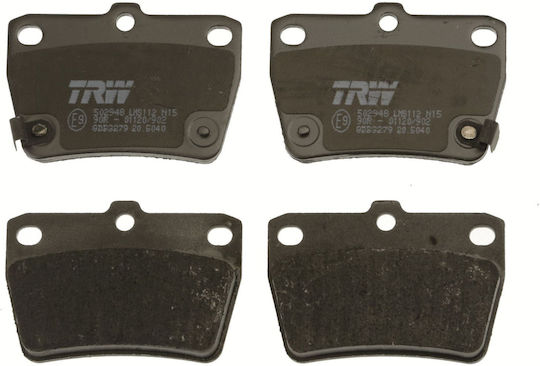 Trw Gdb3279 Bremsbelag Set Scheibenbremse