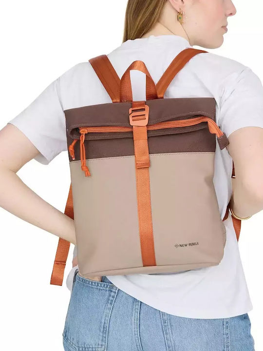 New Rebels Ferron Los Angeles Rucsac Impermeabil 7l Maro