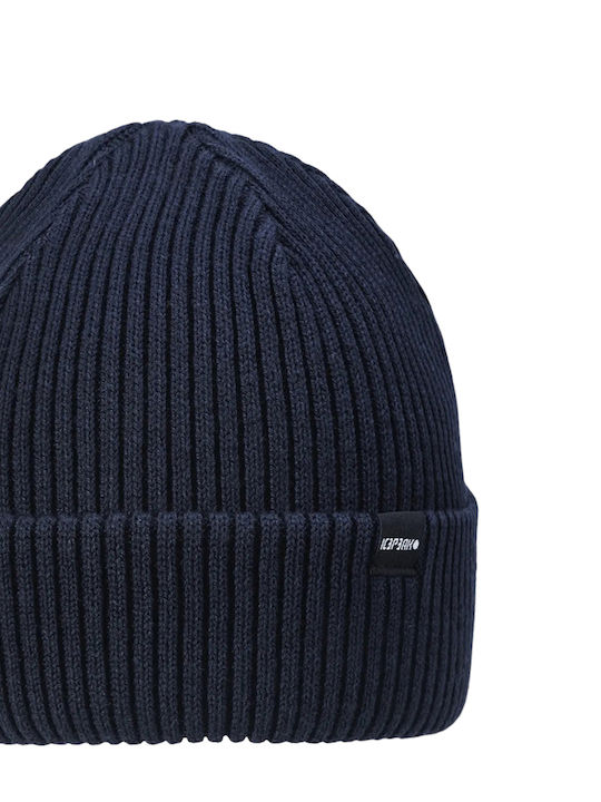 'hoxie' Beanie Unisex Beanie Gestrickt in Blau Farbe
