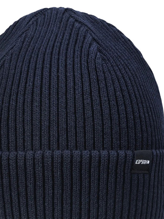 'hoxie' Beanie Unisex Beanie Gestrickt in Blau Farbe
